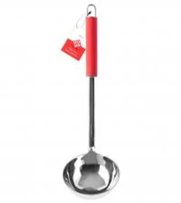 Immagine prodotto di Mestolo Inox Manico Rosso