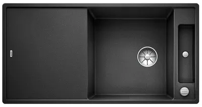 Obrázek produktu pro Blanco Silgranitový dřez PuraDur® AXIA III XL 6 S-F oboustranný antracit 523520