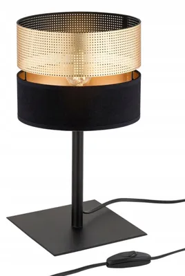 Produktbild von Tischleuchte 38 cm hoch E27 Modern Beistelllampe