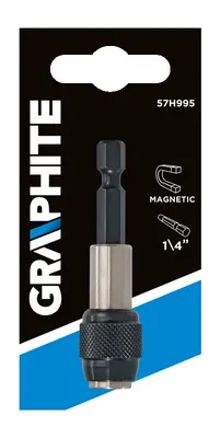 Produktbild von GRAPHITE Magnetischer Halter für Schraubendreherbits 60 mm, Schaft 1/4"