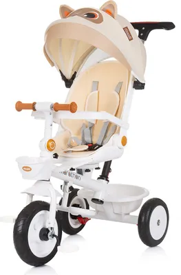 Zdjęcie produktu dla CHIPOLINO Rowerek trójkołowy z daszkiem Marathon 2w1 Kitten