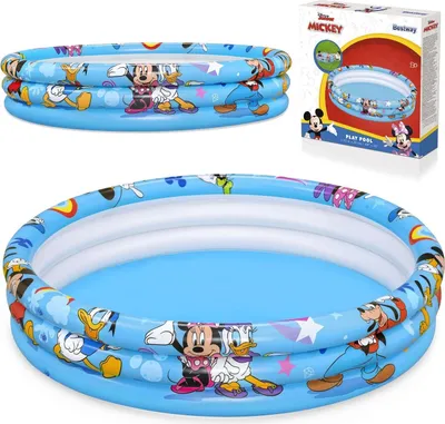 Image de Piscine gonflable Mickey et ses amis 122 x 25 cm Bestway 91007