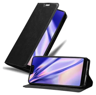 Immagine prodotto di Cadorabo cover per Google PIXEL 3 XL cover protettiva in nero custodia per cellulare cover chiusura magnetica