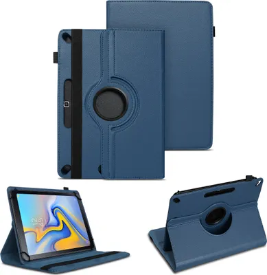 Produktbild von Tablet Tasche für Samsung Galaxy Tab A 10.5 2018 Hülle Schutzhülle 360° DrehbarFarben:Blau