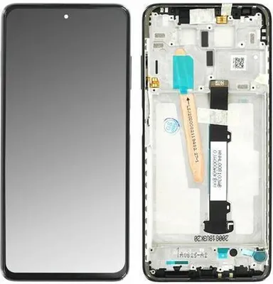 Produktbild von LCD Display Touchscreen Bildschirm Rahmen Grau für Xiaomi Poco X3 / X3 NFC