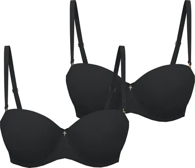 Produktbild von JOOP! Damen Multiway-BH 2-Pack Sensation - schwarz - Größe 75 A