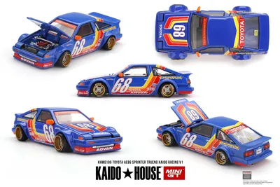 Image de Toyota AE86 Sprinter Trueno Kaido Racing V1 - KaidoHouse/Mini GT 1:64