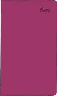 Immagine prodotto di Agenda tascabile rossa 2025 - calendario ufficio 9,5x16 cm - 64 pagine - 1 settimana su 1 pagina - rubrica separata - pieghevole - taccuino - 540-1013