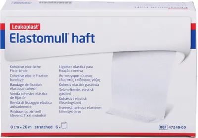 Produktbild von Elastomull haft 20mX8cm, 6 St BIN