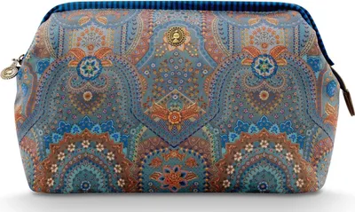 Produktbild von Pip Studio Cooper Cosmetic Purse Extra Large Jabali Farbe Blue 30x13.8x20.7cm