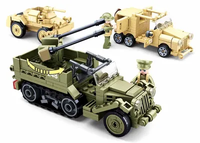 Obrázek produktu pro Sluban Army M38-B0812 Vojenská vozidla