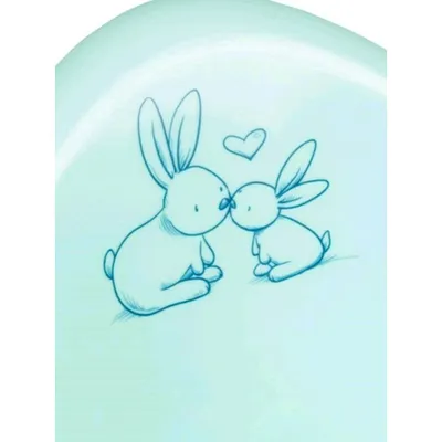 Produktbild von Babytöpfchen mit Deckel Bunny matt