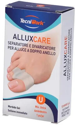Immagine prodotto di Allux Care Separatore E Divaricatore Per Alluce A Doppio Anello