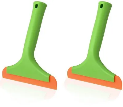 Image de Essuie-glace en silicone, vert clair, 19 x 15 cm, voiture
