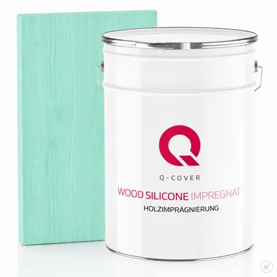 Produktbild von Holzimprägnierung | Türkis 10L | 2 In 1 | Holzschutz | Farbimprägnierung | Imprägniermittel Holzschutz mittel Abperleffekt Alle Holzarten
