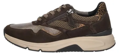 Produktbild von Gabor Rollingsoft  Veterschoenen Laag - donkerbruin - Maat 5