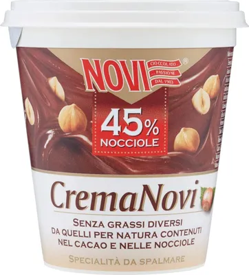 Produktbild von 3x Novi Haselnusscreme 45% Haselnüsse schokolade 200g Brotaufstrich Aufstrich Schreiben Sie die erste Rezension.