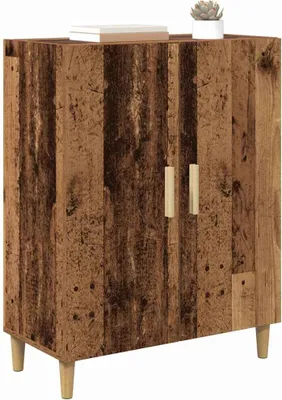 Obrázok produktu pre vidaXL Príborník staré drevo 70 x 34 x 90 cm materiál na báze dreva