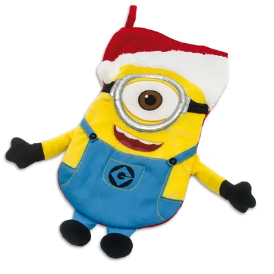 Obrázek produktu pro Minions Vánoční punčocha plyšová