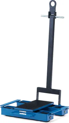 Produktbild von Fetra lenkbares Fahrwerk, Tragplatte 400 x 220 mm, Tragkraft 12 t