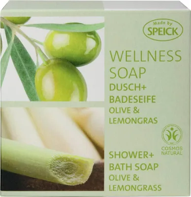 Produktbild von Speick Wellness Zeep Olijf & Lemongrass (200 gr)