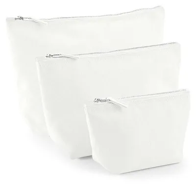 Produktbild von Westford Mill W540 | Canvas Accessory Bag  S: 17x7, M: 26x12, L: 31x15 - Farbe: Off White - Größe: S