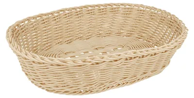 Produktbild von Brotkörbchen 30x20x7 cm EUROHOME® – aus Kunststoff – für duftende Brötchen, die perfekt zum Frühstück passen, oder gesundes Brot, das jeden Snack b