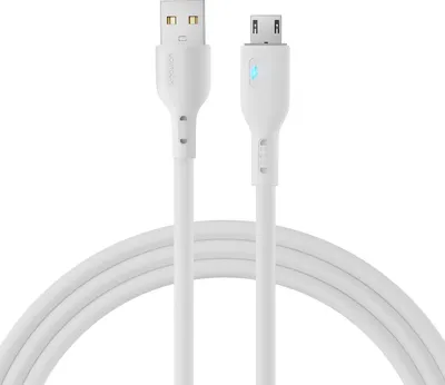 Obrázek produktu pro Joyroom kabel USB-A na Micro-USB, 2,4A, 2m - bílý