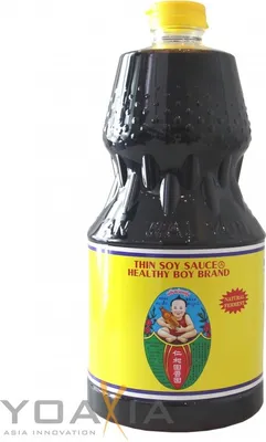 Produktbild von HEALTHY BOY BRAND Helle Sojasauce 2 Liter | Thin Soy Sauce natural ferment