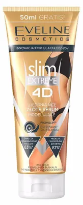Image de Sérum amincissant à l'or 24k - Eveline Slim Extreme 4D