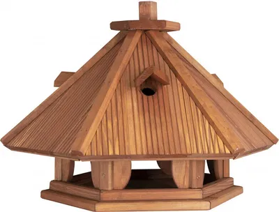 Immagine prodotto di 4iQ mangiatoia per uccelli in legno massiccio KAWKA VI 44x38x42 cm