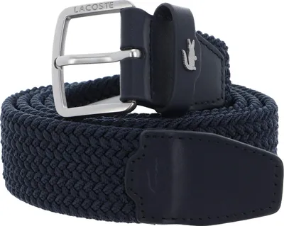 Immagine prodotto di LACOSTE cintura Casual Stretch Wowen Belt W120 Bleu Nuit blu