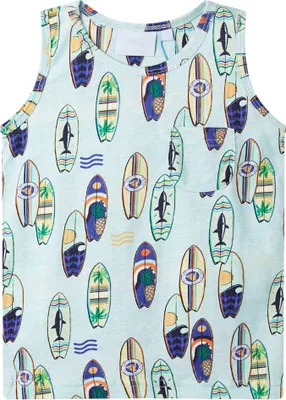 Produktbild von Kinder-Tanktop Hellblau Melange 104 11775