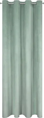 Zdjęcie produktu dla Eurofirany 467993, Przezroczysty, Zielony, Monochromatyczny, Poliester, Oczko, 200 g/m²