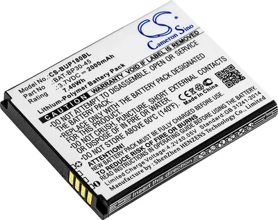 Produktbild von TECHTEK Akku Kompatibel mit [BlueBird] BM180, BP30 Ersetzt BAT-BP30-45