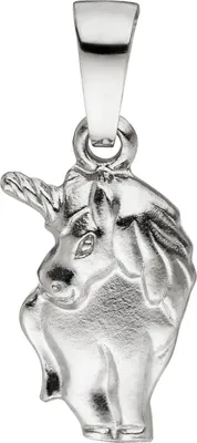 Produktbild von JOBO Kinder Anhänger Einhorn 925 Sterling Silber Kinderanhänger Einhornanhänger