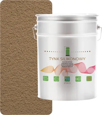 Produktbild von Silikonputz für Außenfassaden, beigefarben, 1,5 mm, Premium, 25 kg