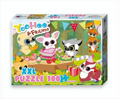 Produktbild von Yoohoo & friends-100tlgXXLPuzzle Birthday