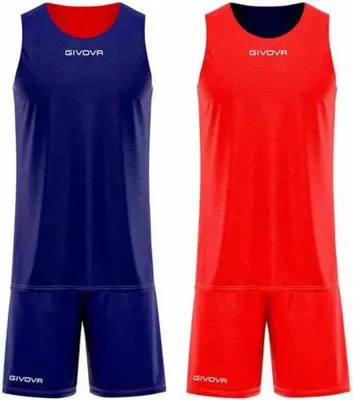 Immagine prodotto di Set doppio Givova senza maniche blu 8-10 anni Bambini blu 8-10 anni