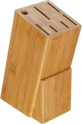 Zdjęcie produktu dla BANQUET Drewniany stojak na noże BRILLANTE Bambus 14 x 9 x 22 cm