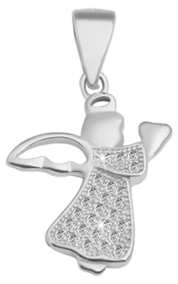 Produktbild von Akzent Damen Anhänger Angelika Angelika, 925 Sterlingsilber, langlebig