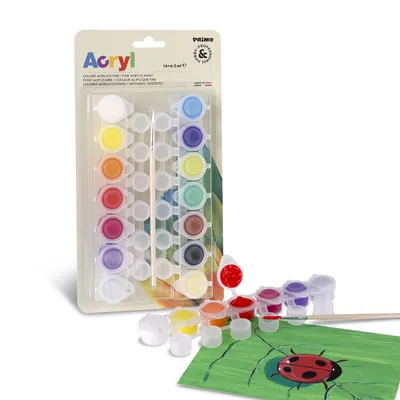 Obrázek produktu pro PRIMO akrylové barvy 14 x 4,5 ml