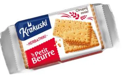 Image de Krakuski herbatniki Petit Beurre 50 g