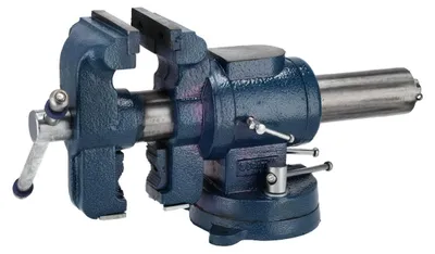 Produktbild von Schmith Multifunktionsschraubstock 100 mm Parallelschraubstock Werkstattschraubstock Gusseisen robuster Schraubstock für Werkstatt & Profis