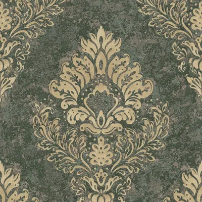 Produktbild von Livingwalls Barocktapete Metropolitan Stories Tapete mit Ornamenten Alena St. Petersburg Vliestapete grün gold 10,05 m x 0,53 m