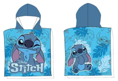 Produktbild von Lilo & Stitch Sweet Wink Poncho 50x100