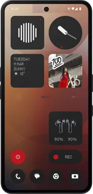 Produktbild von Nothing Phone (3a), 17,2 cm (6.77"), 12 GB, 256 GB, 50 MP, Android 15, Schwarz