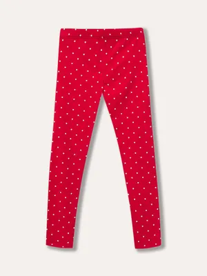 Obrázok produktu pre Mädchen-Leggings Dots - Rot - 104
