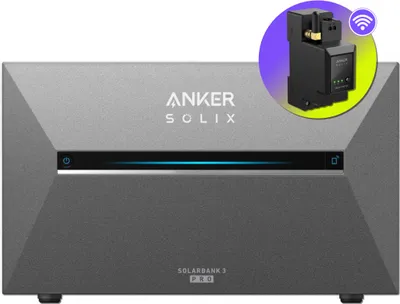 Produktbild von Anker Solarbank 3 E2700 Pro Balkonkraftwerk Speicher inklusive Smart Meter 0% MwSt nach §12 Abs.3 UstG