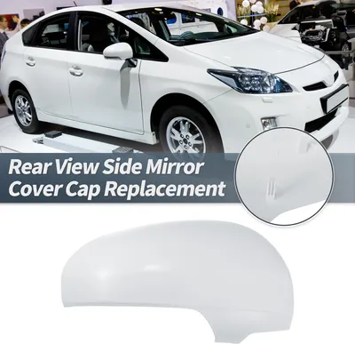 Image de Coque De Remplacement Pour Rétroviseur Droit De Voiture, Couleur Blanche, pour Toyota Reiz Prius 2010 2011 2012, Accessoire De Décoration Extérieure Pour Protéger Le Rétroviseur